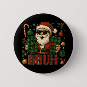Badge Rond 5 Cm 67 Meme Drôle Six Sept Pour Enfants Hommes Garçons