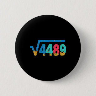 Badge Rond 5 Cm 67 Mème Glace Goutte Racine Carrée 4489 Argot Math