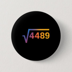 Badge Rond 5 Cm 67 Six Seven 6-7 Mème