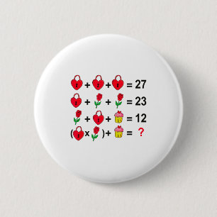 Badge Rond 5 Cm 6 7 Mème Six Sept Saint-Valentin 67 Faites Le Calc