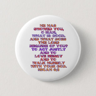 Badge Rond 5 Cm 6:8 de Micah