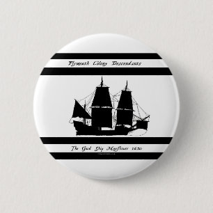 Badge Rond 5 Cm 6 descendants de fleur printanière