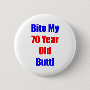 Badge Rond 5 Cm 70- Mordez mon bout