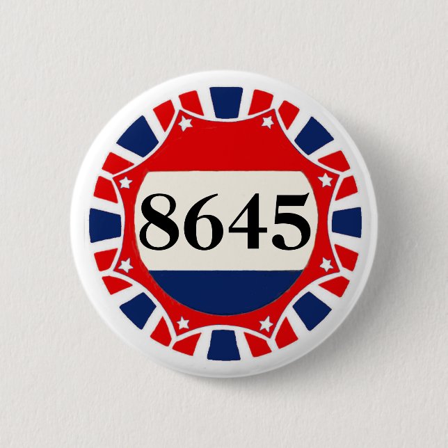 Badge Rond 5 Cm 8645 -- Anti-Atout (Devant)