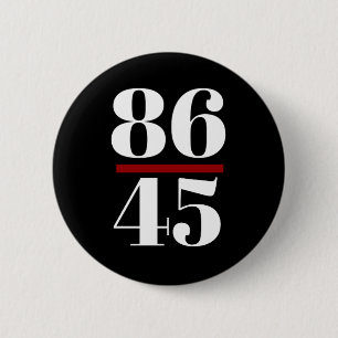Badge Rond 5 Cm 8645 Anti-Trump