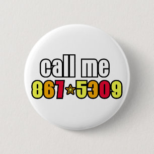 BADGE ROND 5 CM 867-5309