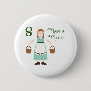 Badge Rond 5 Cm 8 Maid A