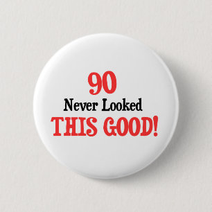 Badge Rond 5 Cm 90 n'a jamais regardé ceci bon !