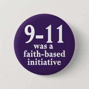 Badge Rond 5 Cm 9-11 Était un bouton d'initiative basée sur la foi