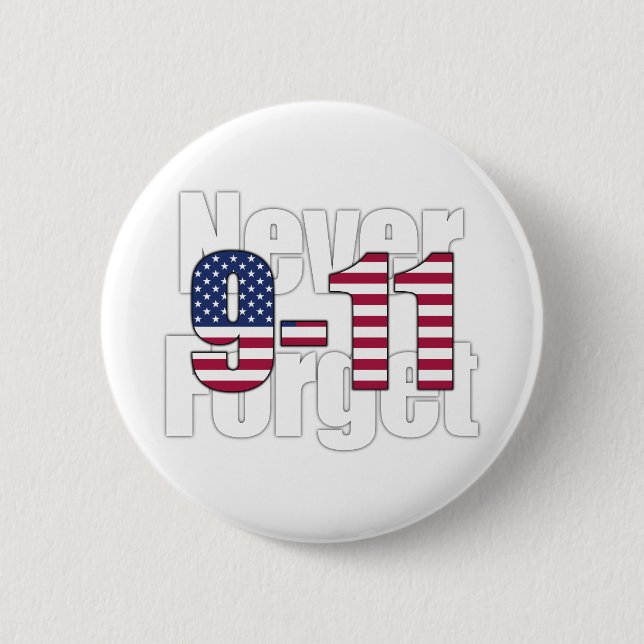 Badge Rond 5 Cm 9-11 n'oubliez jamais (Devant)