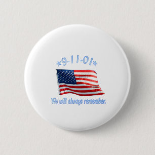 Badge Rond 5 Cm 9-11 Nous Nous Souviendrons Toujours
