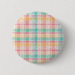 Badge Rond 5 Cm À damiers multicouleur