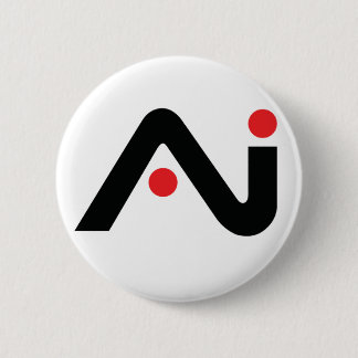 Badge Rond 5 Cm A.i. Bouton classique