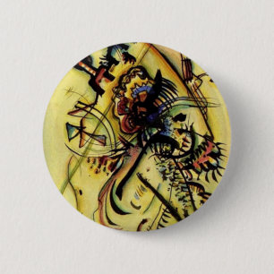 Badge Rond 5 Cm À la voix inconnue de Kandinsky