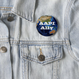 Badge Rond 5 Cm AAPI Ally