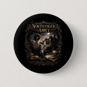 Badge Rond 5 Cm Abbaye de Northanger