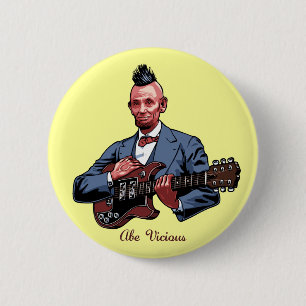 Badge Rond 5 Cm Abe Vicious