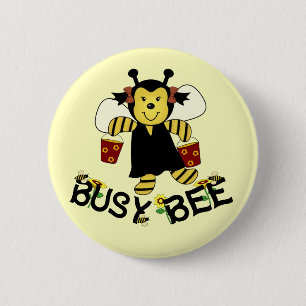 Badge Rond 5 Cm Abee occupée