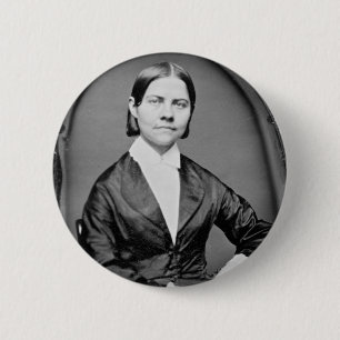 Badge Rond 5 Cm Abolitionniste et suffragette américains en pierr
