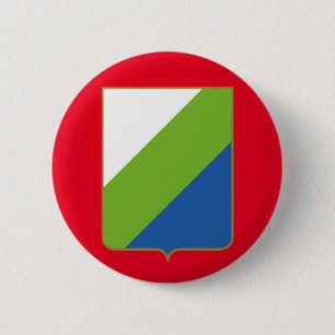 Badge Rond 5 Cm Abruzzo, Italy - coat of arms Button