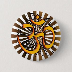 Badge Rond 5 Cm Abstract-om-3