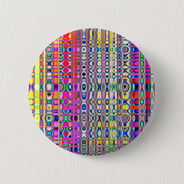 Badge Rond 5 Cm Abstrait (Devant)