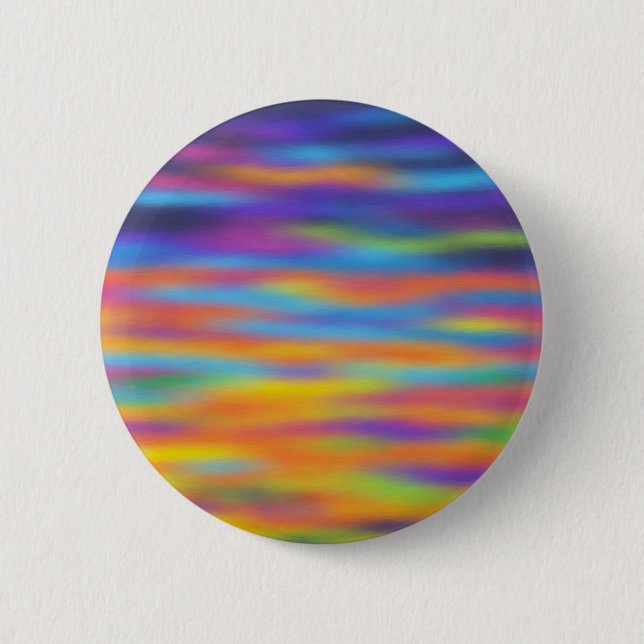 Badge Rond 5 Cm Abstrait Desert Sunset Sky Artwork (Devant)