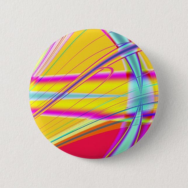 Badge Rond 5 Cm Abstrait fractal 061012e (Devant)