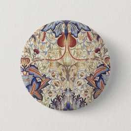 Badge Rond 5 Cm Acanthus (par William Morris)