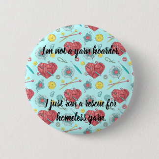 Badge Rond 5 Cm Accapareur de fil