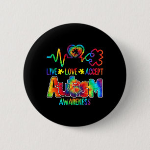 Badge Rond 5 Cm Acceptt en direct