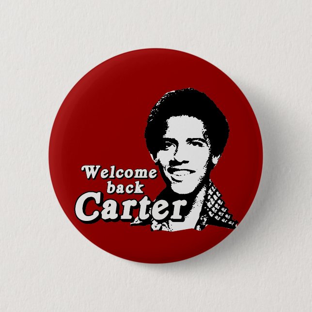Badge Rond 5 Cm Accueil de retour Carter (Devant)