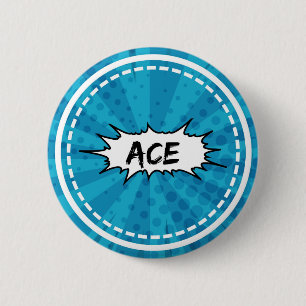 Badge Rond 5 Cm Ace