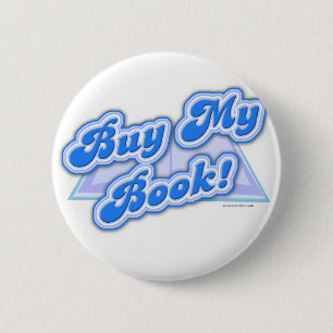 Badge Rond 5 Cm Acheter Mon Livre Style Bleu