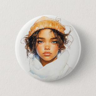 Badge Rond 5 Cm Adolescent Urbain