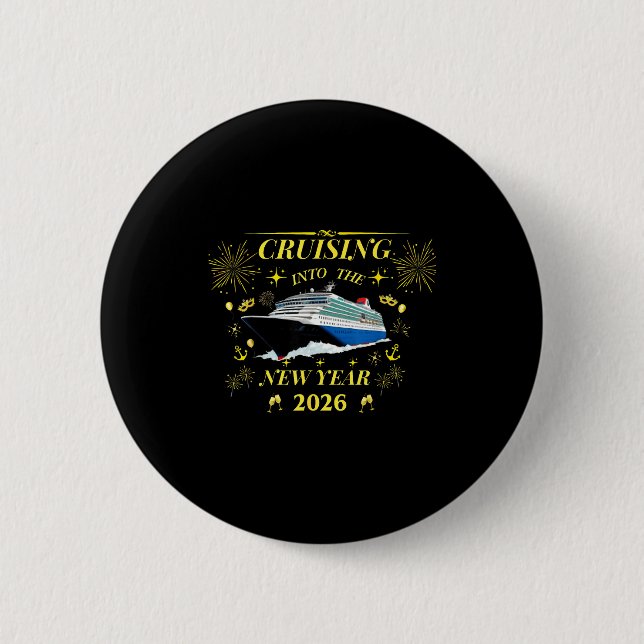 Badge Rond 5 Cm Adventure Awaits – Welcome 2026  (Devant)