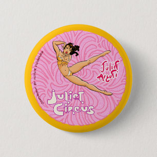 Badge Rond 5 Cm Aerialist de cirque