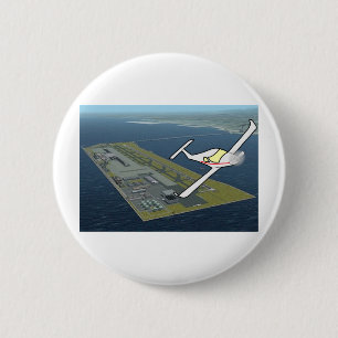Badge Rond 5 Cm Aéronefs
