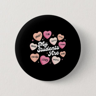 Badge Rond 5 Cm Affirmations positives pour enseignants Saint-Vale