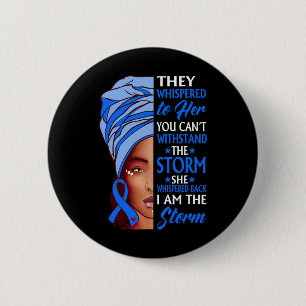 Badge Rond 5 Cm African Woman Afro I