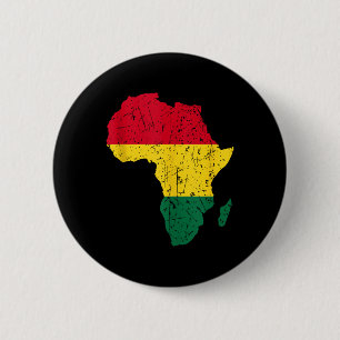 Badge Rond 5 Cm Afrique Afrique Amérique Noire Mois Junete