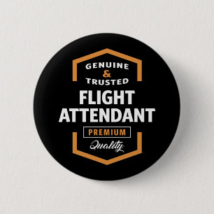 Badge Rond 5 Cm Agent de bord   Idées cadeaux