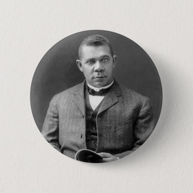 Badge Rond 5 Cm Agent de réservations T. Washington, 1903 (Devant)