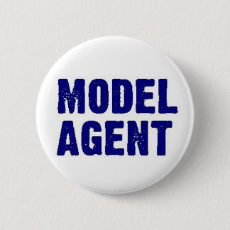 Badge Rond 5 Cm Agent modèle