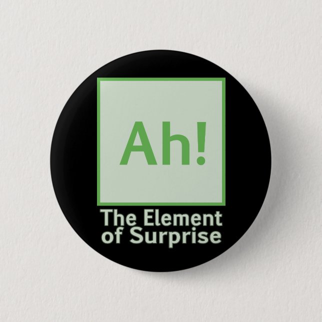 Badge Rond 5 Cm Ah ! L'effet de surprise (Devant)
