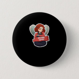 Badge Rond 5 Cm Aide émotionnelle Coworker Classic - Bestie de tra