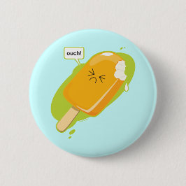 Badge Rond 5 Cm Aïe !