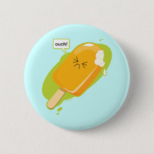 Badge Rond 5 Cm Aïe !