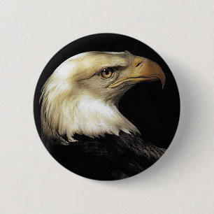 Badge Rond 5 Cm aigle