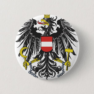 Badge Rond 5 Cm Aigle fédéral